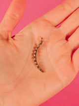 14K Diamond Accented Crescent Moon Charm Fine Jewelry arcadeshops.com