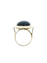 14k Onyx Cabochon Ring Fine Jewelry arcadeshops.com
