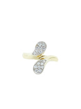 18k Diamond Bypass Ring Fine Jewelry arcadeshops.com