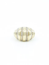 14k Diamond Cut Dome Ring Fine Jewelry arcadeshops.com