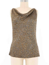Ralph Lauren Bronze Beaded Top Top arcadeshops.com