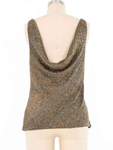 Ralph Lauren Bronze Beaded Top Top arcadeshops.com