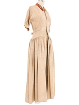 1940s Burlesque Hostess Coat and Hot Pants Suit arcadeshops.com