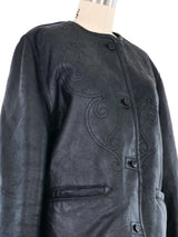 Gucci Shearling Leather Jacket Outerwear arcadeshops.com