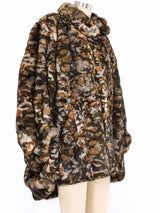 Fendi Cocoon Fur Coat Outerwear arcadeshops.com