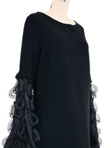 Pierre Cardin Loop Fringed Dress Dress arcadeshops.com