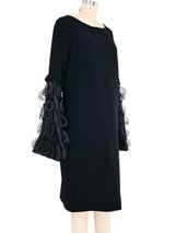 Pierre Cardin Loop Fringed Dress Dress arcadeshops.com