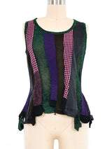 Junya Watanabe Reconstructed Tights Tank Top Top arcadeshops.com