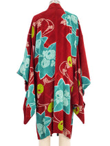 Multicolor Shibori Kimono Jacket arcadeshops.com
