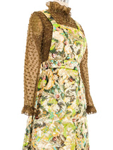 Metallic Apron Hostess Dress Dress arcadeshops.com