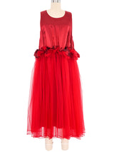 Noir Kei Ninomiya Tulle Tank Dress Dress arcadeshops.com