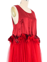 Noir Kei Ninomiya Tulle Tank Dress Dress arcadeshops.com