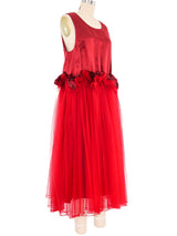 Noir Kei Ninomiya Tulle Tank Dress Dress arcadeshops.com