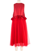 Noir Kei Ninomiya Tulle Tank Dress Dress arcadeshops.com