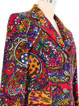 Moschino Psychedelic Felted Jacket Jacket arcadeshops.com