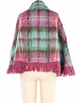 Pastel Mohair Capelet Jacket arcadeshops.com