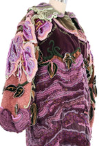 Art To Wear Applique Coat Outerwear arcadeshops.com