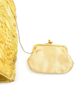 1960s Koret Gold Folding Clutch Accessory arcadeshops.com