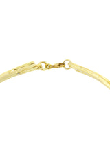 Goldtone Wire Collar Necklace Accessory arcadeshops.com