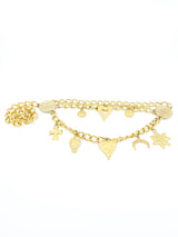 1980s Escada Charm Chain Belt Accessory arcadeshops.com