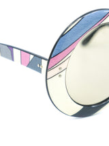 1960s Pucci Print Round Sunglasses Accessory arcadeshops.com