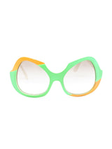 1960s Pucci Colorblock Shield Sunglasses Accessory arcadeshops.com