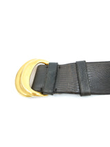 Donna Karan Lizard Belt Accessory arcadeshops.com