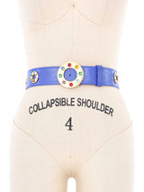 Escada Rhinestone Grommet Belt Accessory arcadeshops.com