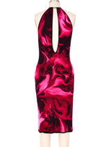 2001 Gucci Slinky Mesh Hot Lava Dress Dress arcadeshops.com