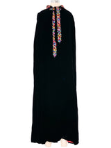 1970s Giorgio di Sant'Angelo Velvet Cloak Jacket arcadeshops.com