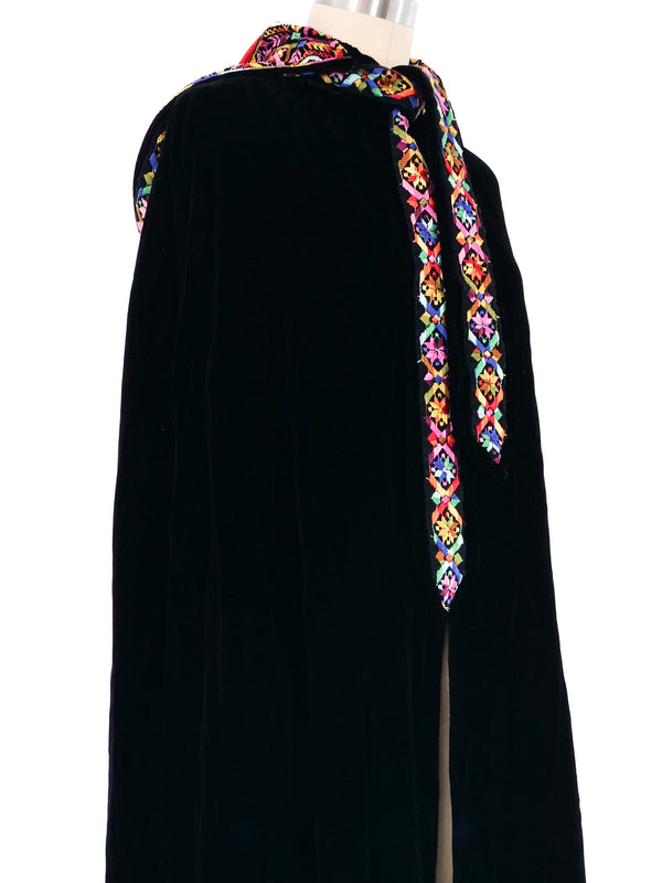 1970s Giorgio di Sant'Angelo Velvet Cloak Jacket arcadeshops.com