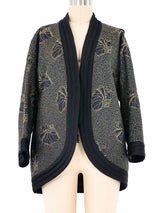 Yves Saint Laurent Metallic Embroidered Jacket Jacket arcadeshops.com