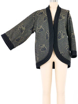 Yves Saint Laurent Metallic Embroidered Jacket Jacket arcadeshops.com