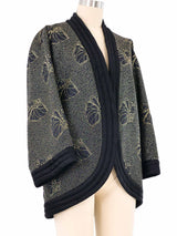 Yves Saint Laurent Metallic Embroidered Jacket Jacket arcadeshops.com
