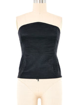 Gianfranco Ferre Quilted Bustier Top arcadeshops.com