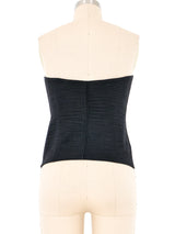 Gianfranco Ferre Quilted Bustier Top arcadeshops.com