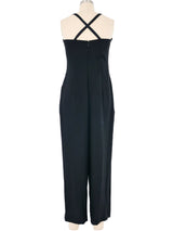 1980s Trompe L'oeil Tuxedo Jumpsuit Jumpsuit arcadeshops.com