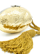 Hammered Egg Minaudiere Accessory arcadeshops.com