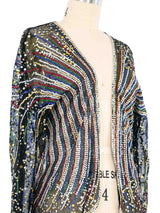 1970s Halston Fireworks Sequin Jacket Jacket arcadeshops.com