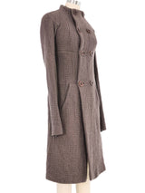 Rick Owens Shrunken Tweed Coat Outerwear arcadeshops.com
