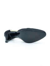 Celine Satin T-Strap Heeled Mary Janes, 6.5 Accessory arcadeshops.com