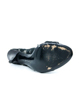 Givenchy Lace Cutout Heels, 38 Accessory arcadeshops.com