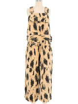 1980s Issey Miyake Brushstroke Overalls Jumpsuit arcadeshops.com