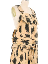 1980s Issey Miyake Brushstroke Overalls Jumpsuit arcadeshops.com