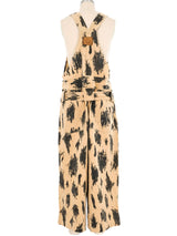 1980s Issey Miyake Brushstroke Overalls Jumpsuit arcadeshops.com