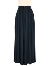 Matsuda Pleated Palazzo Pants Bottom arcadeshops.com