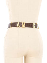 Moschino I Am Rich Belt Accessory arcadeshops.com