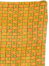 Block Printed Indian Silk Scarf Accessory arcadeshops.com