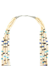Multistrand Heishi Necklace Accessory arcadeshops.com