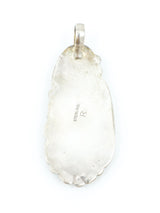 Sterling Silver Purple Stone Pendant Accessory arcadeshops.com